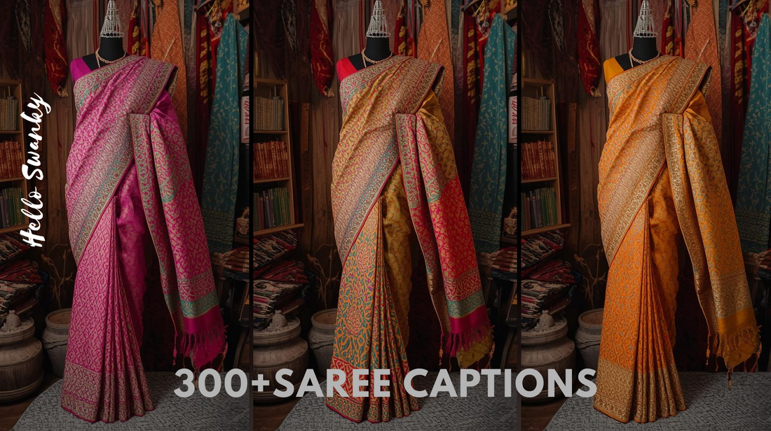 300+ Saree Captions for Instagram That Speak Beyond Words