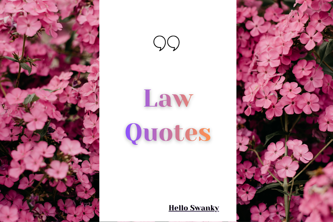 Law Quotes