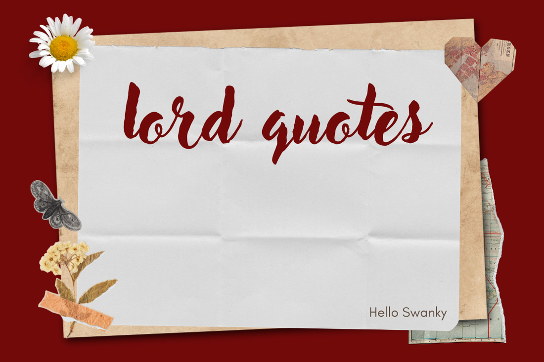 Lord Quotes