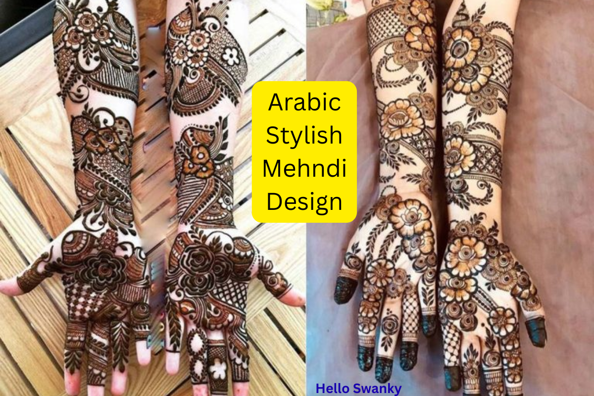 Arabic Stylish Mehndi Design – Trendy & Elegant Henna Patterns 