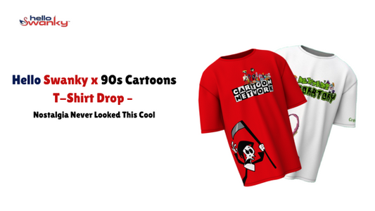 Hello Swanky x 90s Cartoons T-Shirt Drop – Nostalgia Never Looked This Cool