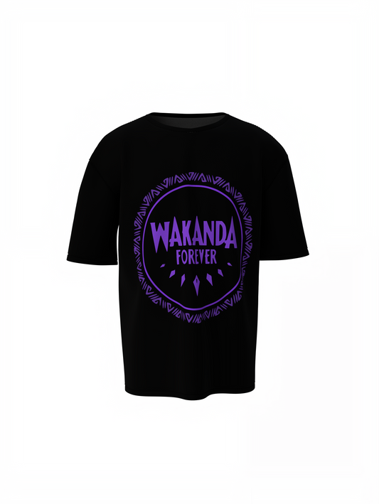 Wakanda Forever Oversized T-Shirts