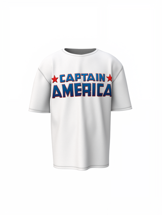 First Captain America Oversized T-Shirts