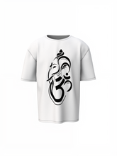 Om Ganpataye Oversized T-Shirts