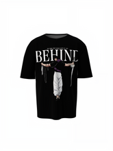 Behind Oversized T-Shirts