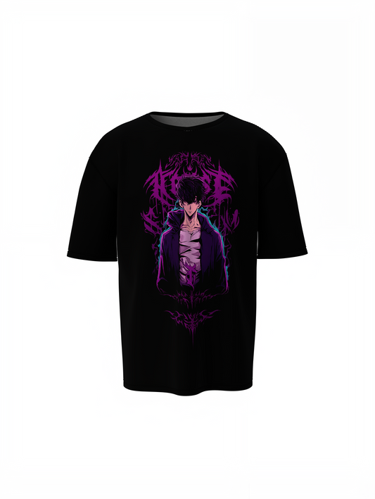 Solo Leveling Hunters Oversized T-Shirts