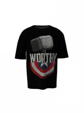 Worthy Shield Oversized T-Shirts