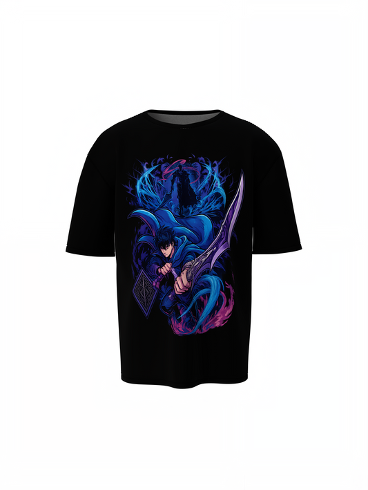 Powerful Shadow Oversized T-Shirts