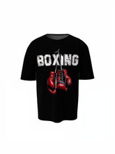 Boxing Red Gloves Oversized T-Shirts