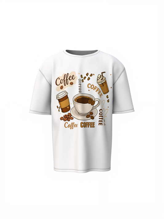 Coffee Love Oversized T-Shirts