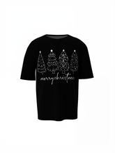 Merrychristmas Oversized T-Shirts