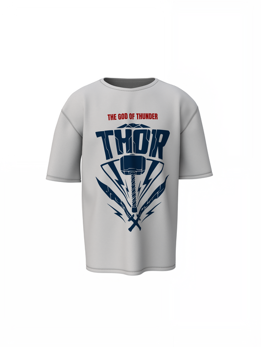 God Of Thunder Oversized T-Shirts