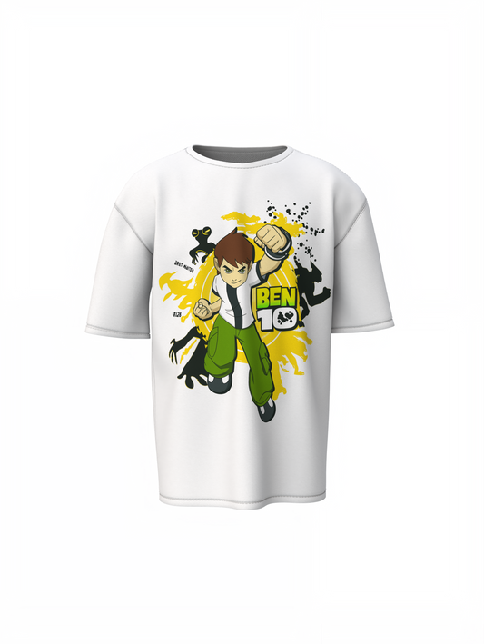 Ben 10 Alien Forms Oversized T-Shirts