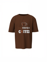 Addicted To Coffee Oversized T-Shirts