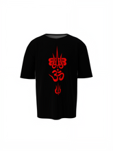 Divine Trishul Shiva Oversized T-Shirts