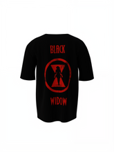 Black Widow Oversized T-Shirts