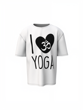 I Love Yoga Oversized T-Shirt