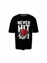 Never Hit Soft Oversized T-Shirts