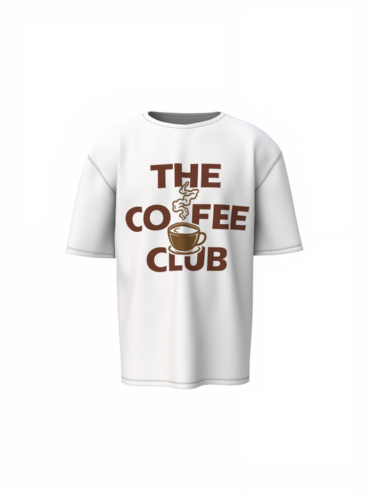 Coffee Club Oversized T-Shirts