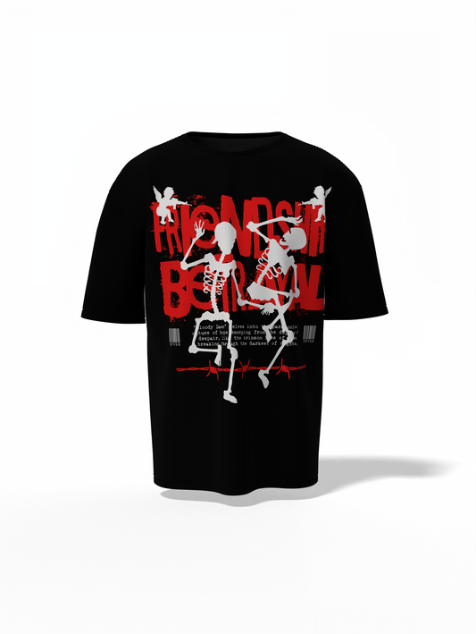 Friendship betrayal Oversized T-Shirt