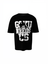 Goku Needs Us Oversized T-Shirt
