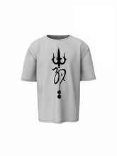 Trishul And Om Oversized T-Shirts