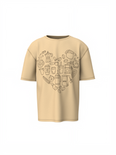 Love Coffee Oversized T-Shirts