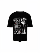 Wolf Graphic oversized T-Shirts