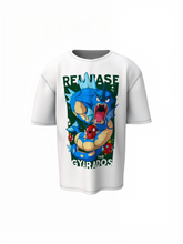 Pokemon Gyarados Oversized T-Shirts