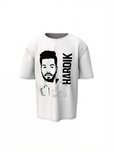 Hardikpandya Portrait Oversized T-Shirts