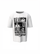 White Dynasty Graphic Oversized T-Shirt