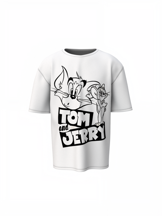 Tom Jerry Oversized T-Shirts