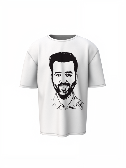 Hitman Face Oversized T-Shirts