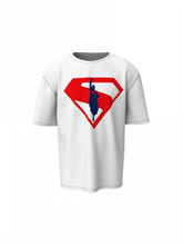 Superman Power Icon Oversized T-Shirt