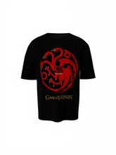 Game of Thrones Dragon Graphic oversized T-Shirts