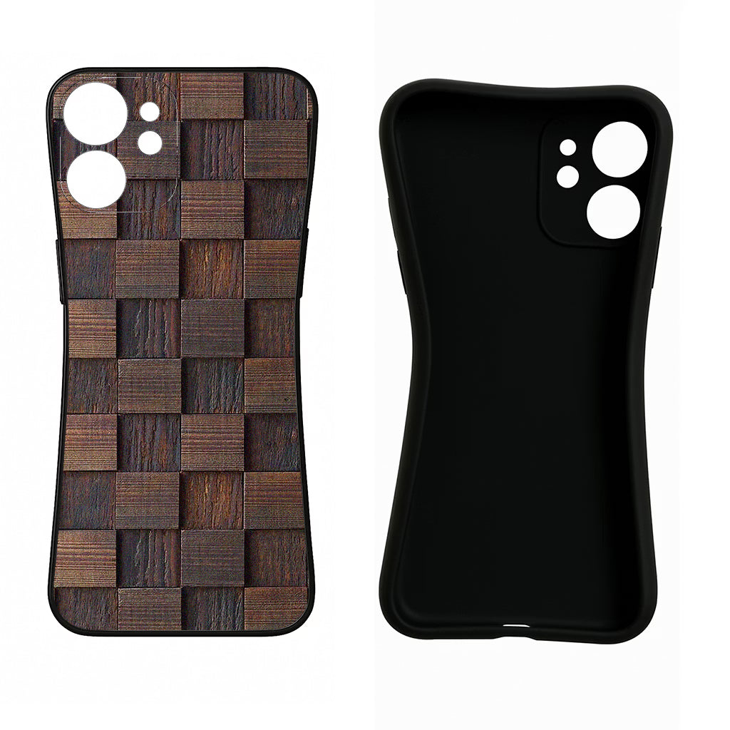 Wooden Cube Design Redmi Note 11T 5G Back Cover