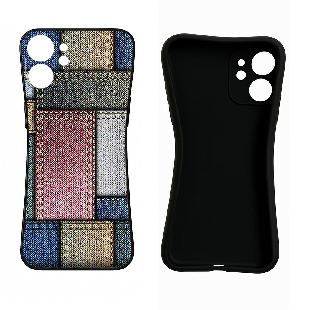 Multicolor Jeans Redmi Note 11T 5G Back Cover
