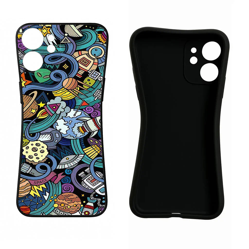 Space Abstract Redmi Note 12 Pro 5G Back Cover