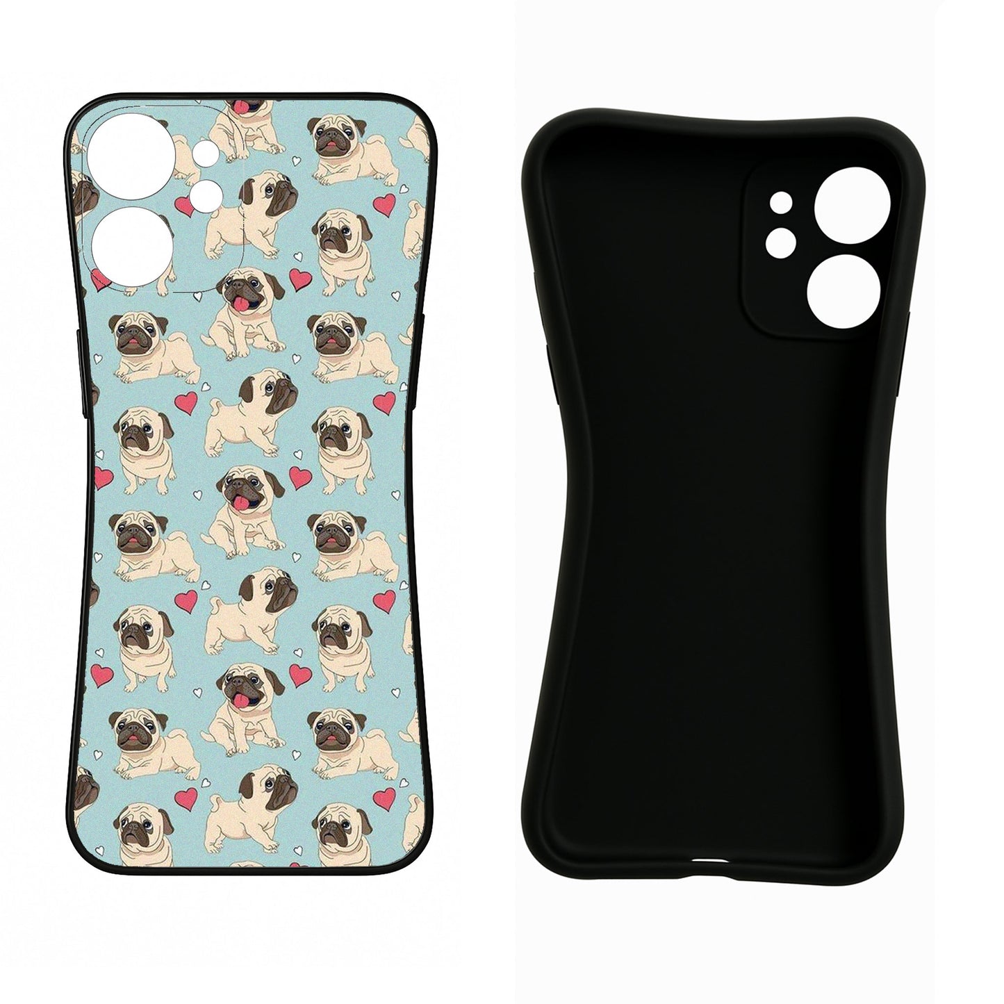 Pug Dog Google Pixel 6A Back Cover