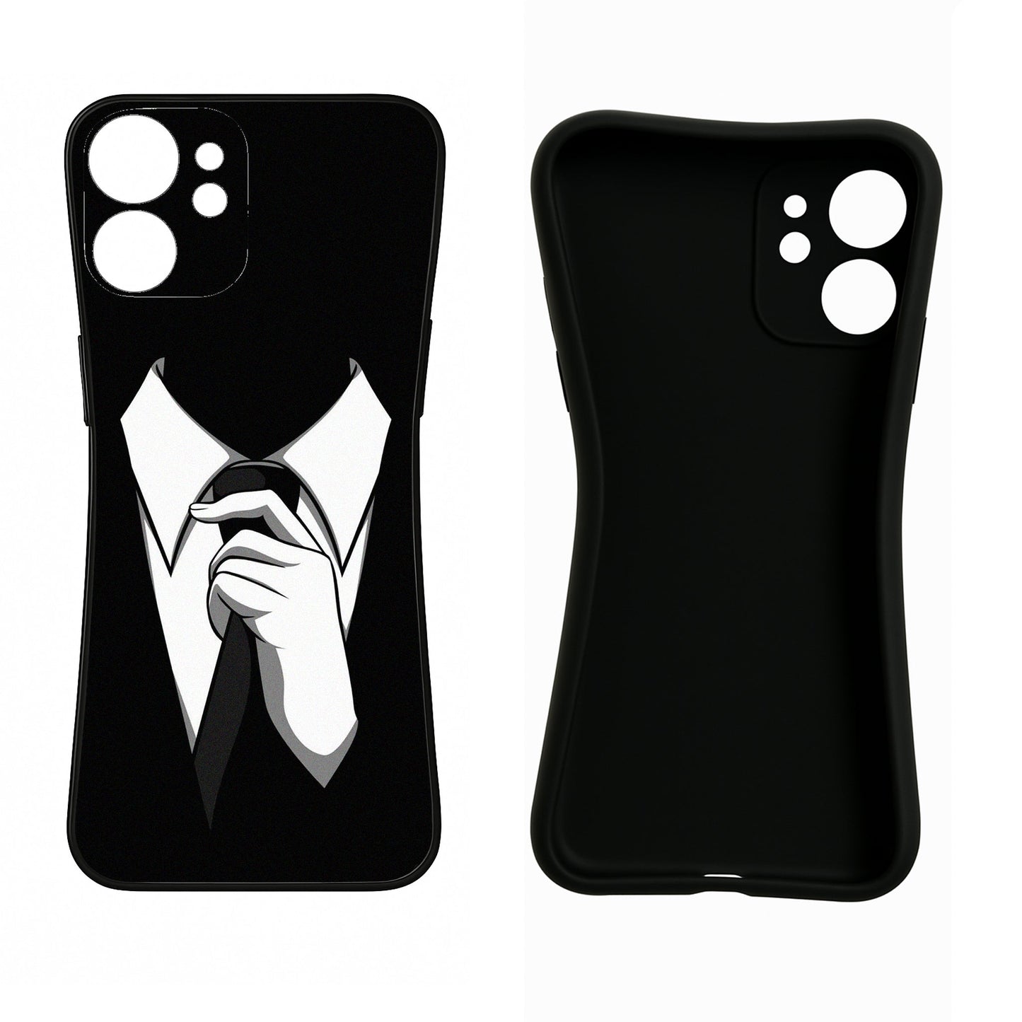 Black Tie Nothing Phone 3A Back Cover