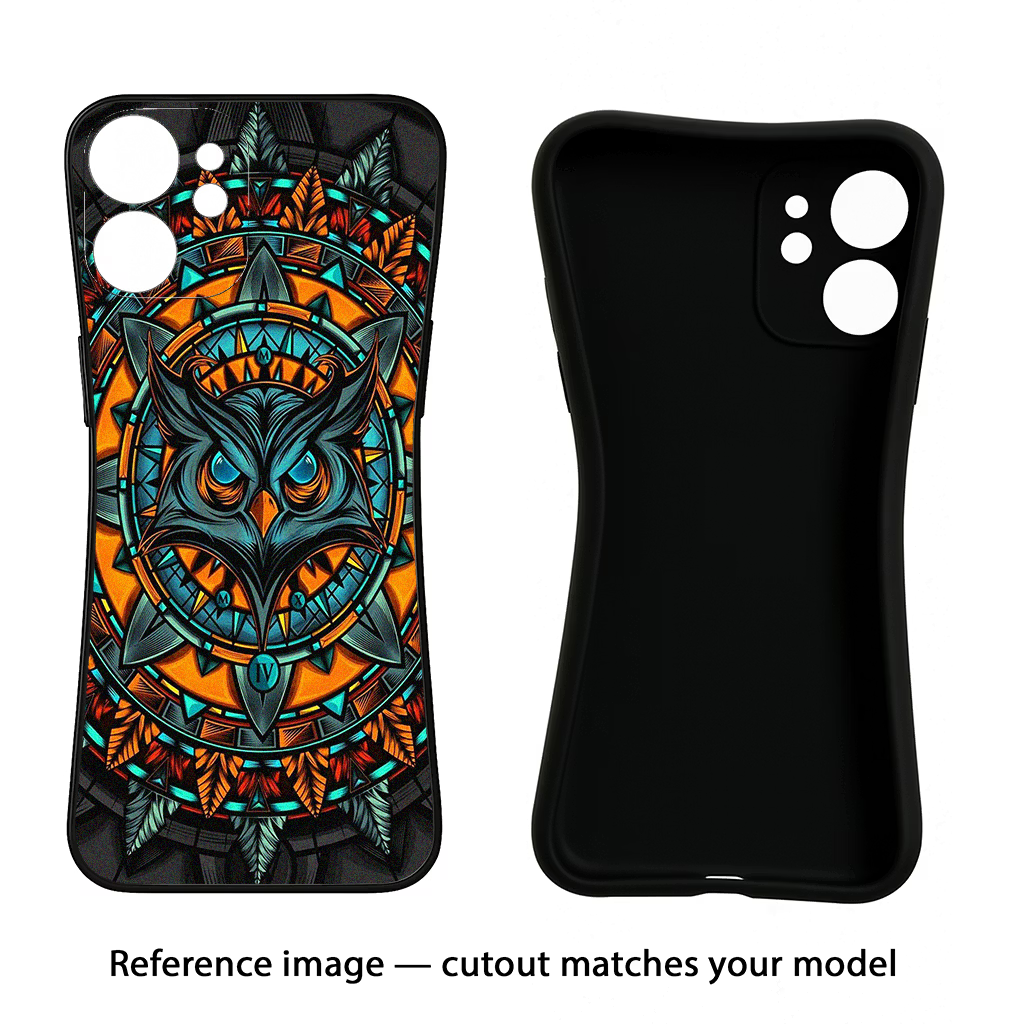 Angry Owl Art Vivo Y400 Pro 5G Back Cover