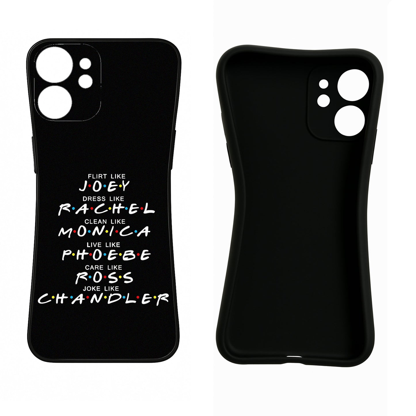 FRIENDS Character IQOO Z6 5G (not 44W) Back Cover