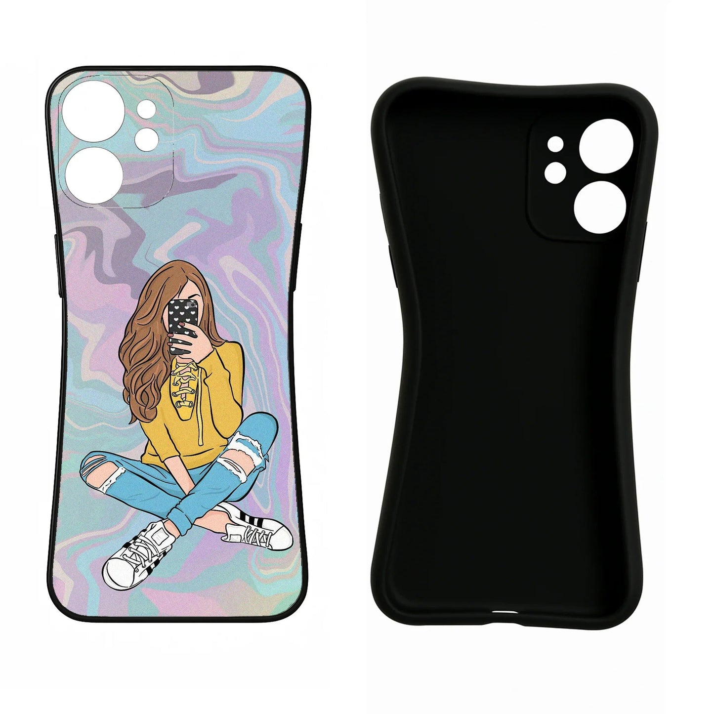 Selfie Girl Oppo A57 Back Cover