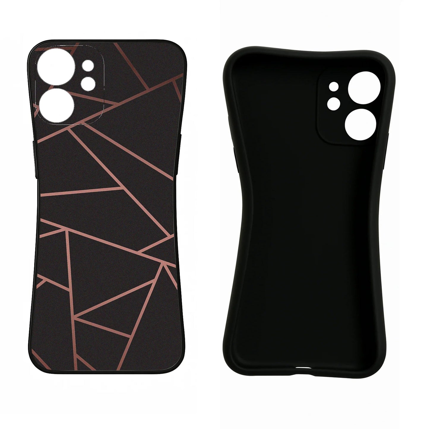 Geometric Pattern Poco C3 Back Cover