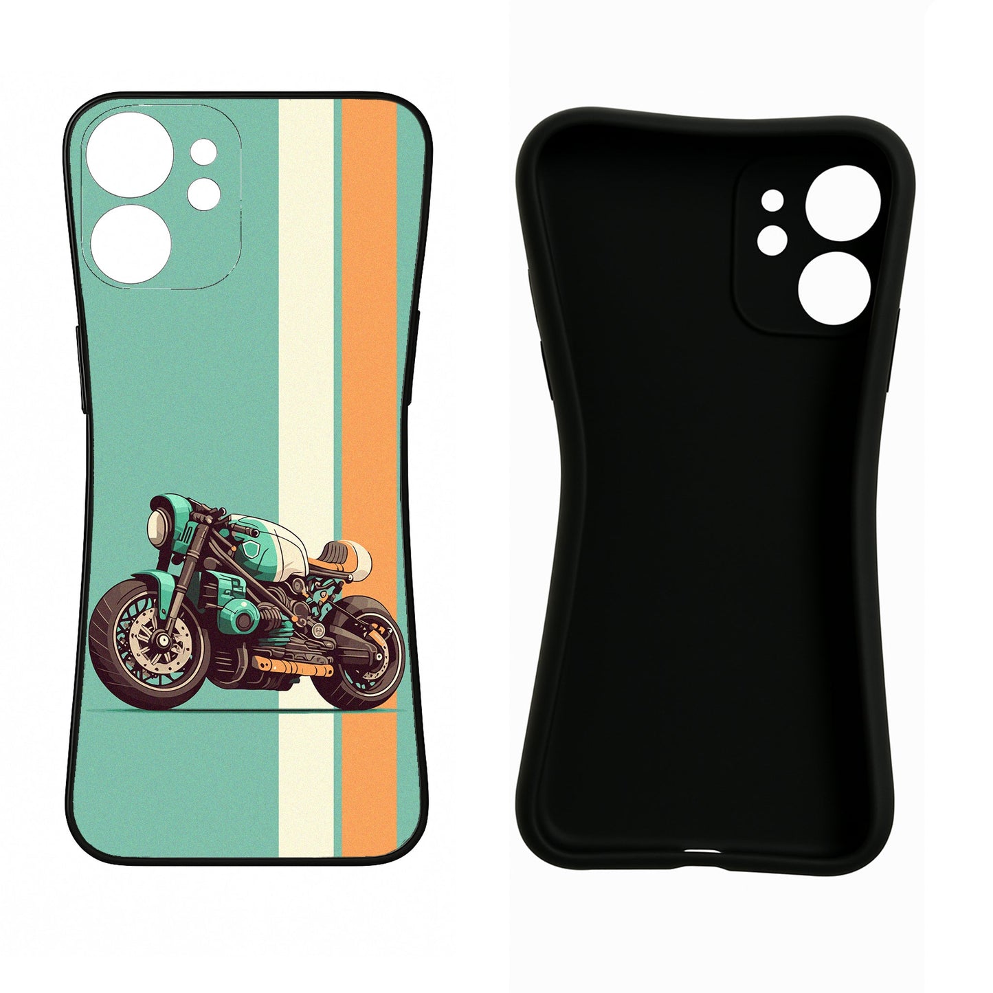 Striped Moto Drift iQOO Z9X Back Cover