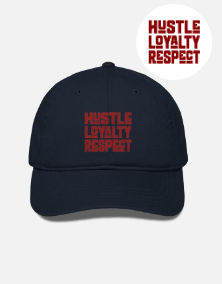 Hustle Loyalty Respect Embroidered Design