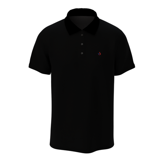 Solid premium polo t-shirt