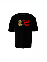 Royal RCB Slogan Tee Oversized T-Shirts