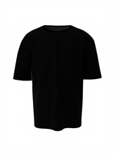 Bulk Unisex Black Oversized T-shirt
