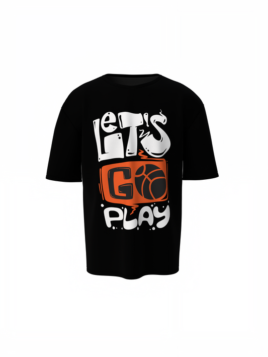 Let's Go Play Oversized T-Shirt
